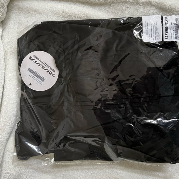 (tags on) BabyBoo Black Antonella Mini Dress - Medium - Picture 4 of 5